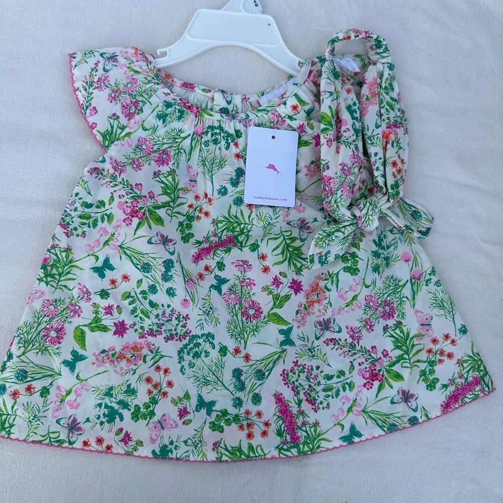 Tommy Bahama And Catherine Malandrino Chic Pink and Green Diaper Covers #A1 2Pc - Picture 6 of 11
